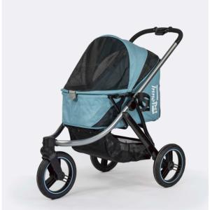 Poussette pour Chien Premium Comfort Bleu Clair - Innopet