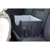 Siège de Voiture Noir et Gris pour Chien - Trixie