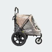 Poussette et Remorque vélo pour Chien Sporty Beige - Innopet