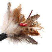 Plumeau en Véritables Plumes pour Chat - Gigwi