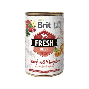 Pâtée Brit Fresh Adult - Boeuf et Citrouille