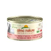 HFC Complet Kitten Saumon Thon 70g - Almo Nature