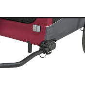 Remorque Vélo pour Chien Rouge Taille L - Trixie