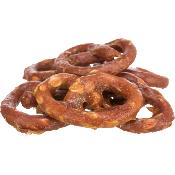 Mini Pretzels de Peau de Buffle et Poulet pour Petits Chiens 