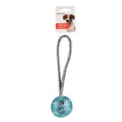 Corde à Tirer avec Balle Djengo- Jouets pour Chiens - Flamingo