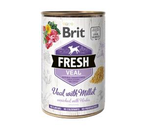 Pâtée Brit Fresh Adult - Veau et Millet