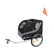 Remorque vélo pour Chien Tybalt Noir - Flamingo