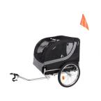 Remorque vélo pour Chien Tybalt Noir - Flamingo
