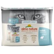 Holistic Urinary Poulet et Poisson 6x70g - Almo Nature