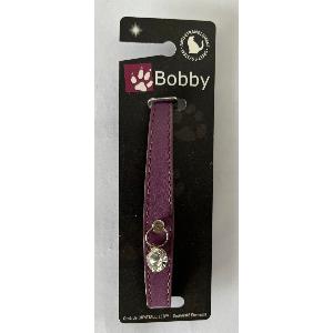 Collier Violet Le Solitaire pour Chat - Bobby