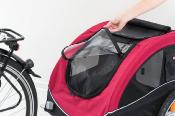 Remorque Vélo pour Chien Rouge Taille S - Trixie