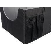 Siège de Voiture Noir et Gris pour Chien - Trixie