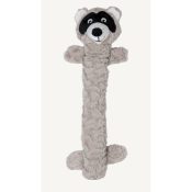 Peluche Raton Laveur long et gris pour Chiens- Animal boulevard