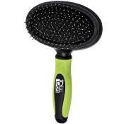 Brosse Pneumatiqua à Picots Perlés Ovale pour Chien et Chat - Idealdog