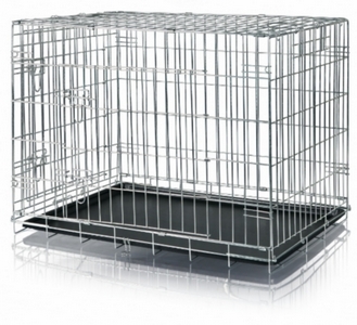 Cage Métal Galvanisée pour Chien Taille L - Trixie