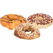 Boite de 3 Donuts Assortis pour Chiens 10 cm 