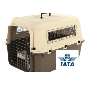 Cage de Transport Taupe pour chien Kennel Taille 4, M