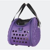 Sac de Transport Diamond Deluxe Violet pour Chien et Chat - Ibiyaya