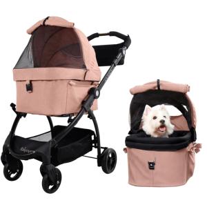 Poussette pour Chien Cleo Travel Corail -  Innopet