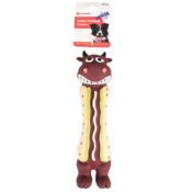Taureau Hot Dog Wilke en Latex - Jouets pour Chiens - Flamingo