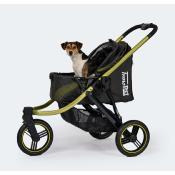 Poussette pour Chien Premium Comfort Noir - Innopet