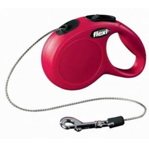 Flexi New Classic "Original"  Rouge S avec corde de 5 m- Flexi