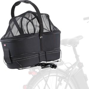 Panier de Transport Vélo Electrique sur Porte Bagage Large pour Chien - Trixie