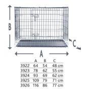 Cage Métal Galvanisée pour Chiens taille S - Trixie