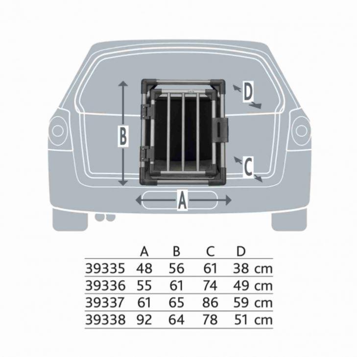 Plateau Voiture Pour Chien En Laisse 12X26Cm de Trixie - Produit po