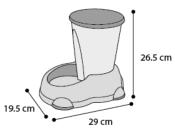 Distributeur de Nourriture pour Chien ou chat - 3 L