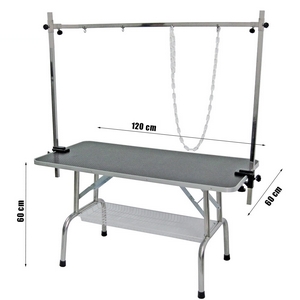 Table de Toilettage Pliante pour gros Chiens - 110 cm