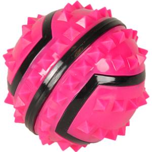 Balle Spiky Rose  - Jouets pour Chiens