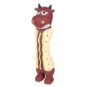 Taureau Hot Dog Wilke en Latex - Jouets pour Chiens - Flamingo