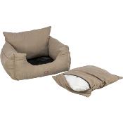 Siège de Voiture Taupe pour Chien - Trixie