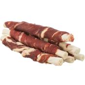 Bâton Peau de Boeuf au Boeuf et Poisson pour Chien 12 cm lot de 6 - Trixie