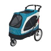 Poussette et Remorque pour Grand Chien Aventura XL Bleue - PetStro