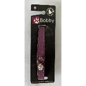 Collier Violet Le Solitaire pour Chat - Bobby