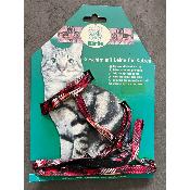 Harnais + Laisse pour Chat - Flamingo
