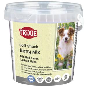  Pot de Petites Friandises au Boeuf/Agneau/Saumon/Poulet 500g pour Chien - Trixie
