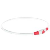 Collier Lumineux  Rouge Flash USB pour Chien - Trixie