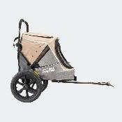 Poussette et Remorque vélo pour Chien Sporty Beige - Innopet