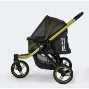 Poussette pour Chien Premium Comfort Noir - Innopet