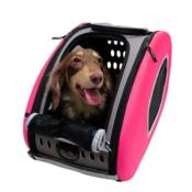 Poussette Multifonction Combo 5 en 1 pour Chien et Chat Rose - Innopet