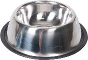 Gamelle Inox Antidérapante pour Chiens ou Chats - 470 ml