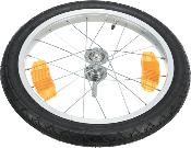 Roue pour Remorque Vélo 16 Pouces