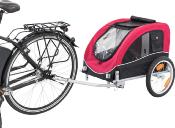 Remorque Vélo pour Chien Rouge taille M - Trixie