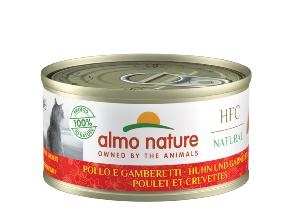 HFC Natural Poulet Crevette 70g - Almo Nature