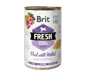 Pâtée Brit Fresh Adult - Veau et Millet