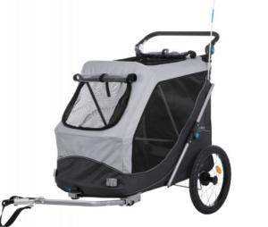 Remorque Vélo pour Chien 2 en 1 taille L - Trixie