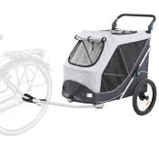 Remorque Vélo pour Chien 2 en 1 taille L - Trixie